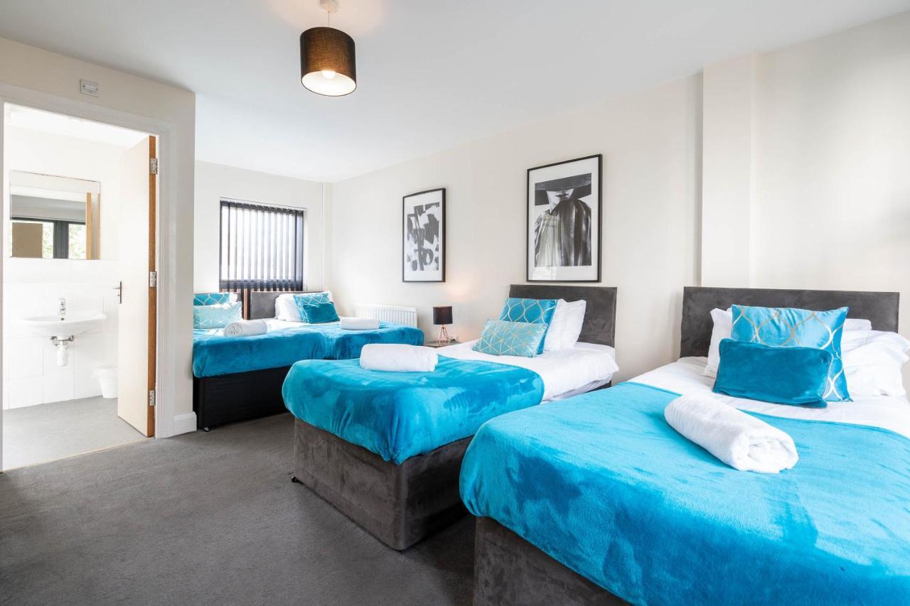 City Centre Townhouse - 3 Bedrooms - Garage - Parking - Top Rated Birmingham Exterior foto